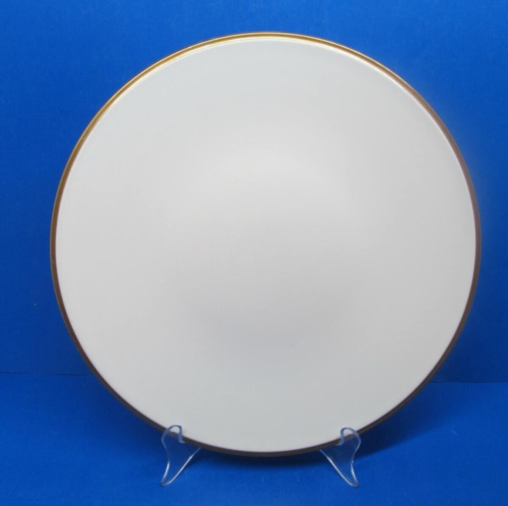 Mikasa  Gold Ring 11 1/4" Dinner Plate Excellent
